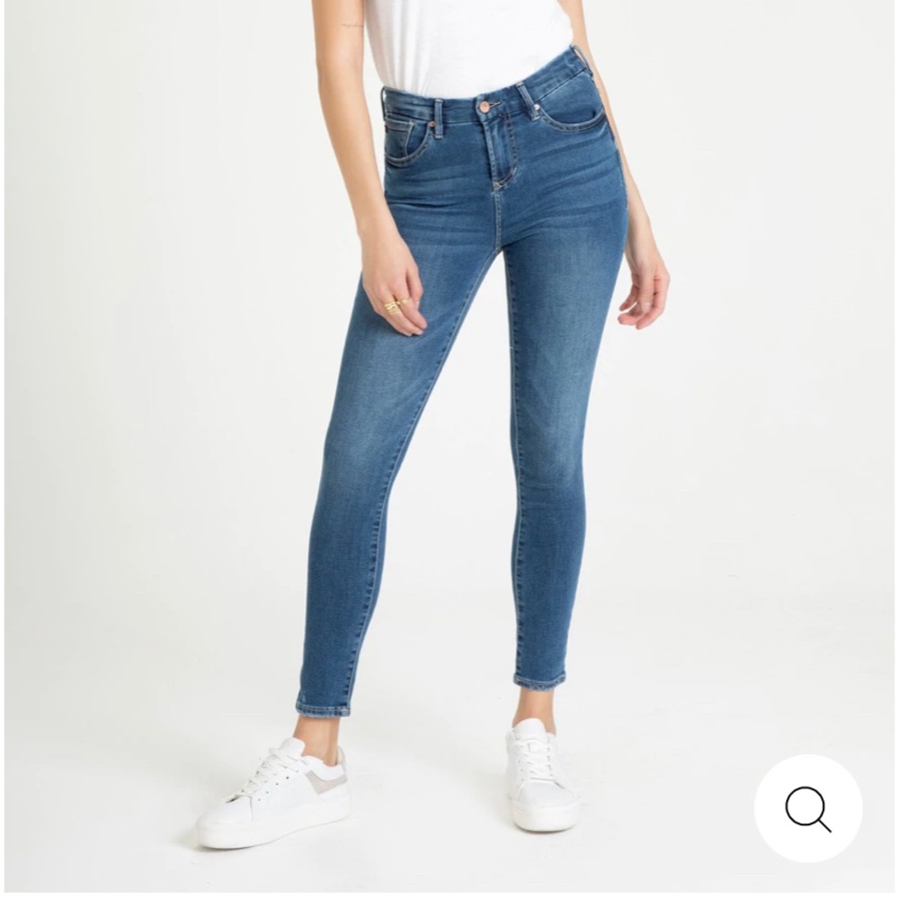 Dear John Olivia Super High Rose skinny jeans